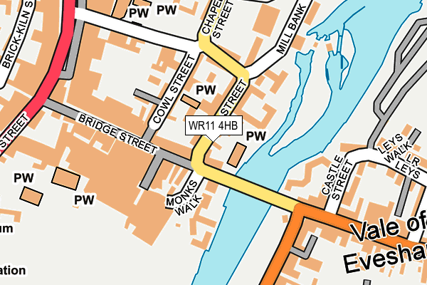 WR11 4HB map - OS OpenMap – Local (Ordnance Survey) WR11 4HB map - OS OpenMap – Local (Ordnance Survey)