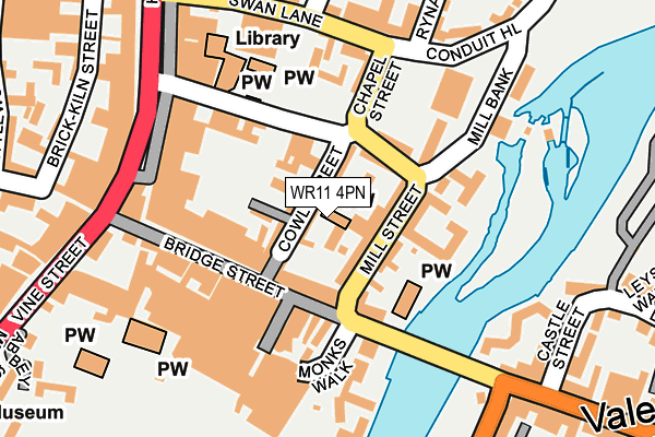 WR11 4PN map - OS OpenMap – Local (Ordnance Survey) WR11 4PN map - OS OpenMap – Local (Ordnance Survey)