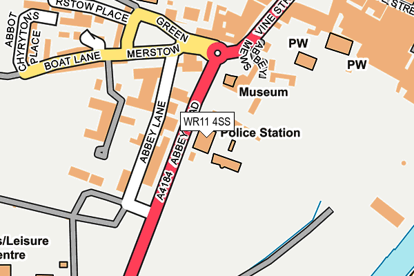WR11 4SS map - OS OpenMap – Local (Ordnance Survey) WR11 4SS map - OS OpenMap – Local (Ordnance Survey)