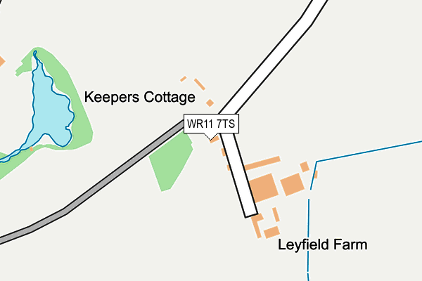 WR11 7TS map - OS OpenMap – Local (Ordnance Survey) WR11 7TS map - OS OpenMap – Local (Ordnance Survey)