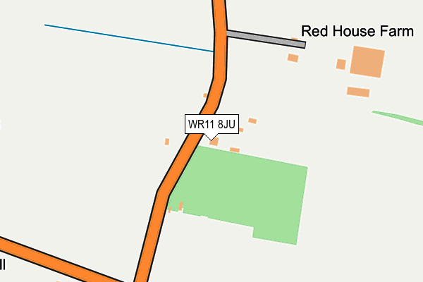 WR11 8JU map - OS OpenMap – Local (Ordnance Survey) WR11 8JU map - OS OpenMap – Local (Ordnance Survey)