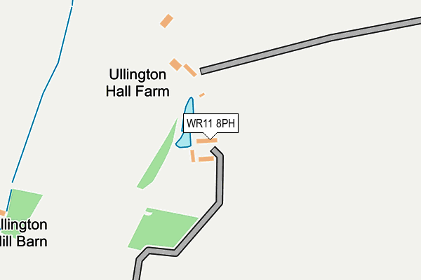 WR11 8PH map - OS OpenMap – Local (Ordnance Survey) WR11 8PH map - OS OpenMap – Local (Ordnance Survey)