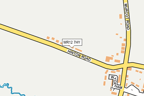 WR12 7HY map - OS OpenMap – Local (Ordnance Survey)