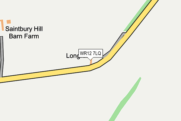 WR12 7LQ map - OS OpenMap – Local (Ordnance Survey) WR12 7LQ map - OS OpenMap – Local (Ordnance Survey)