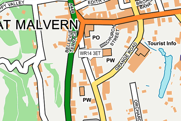 WR14 3ET map - OS OpenMap – Local (Ordnance Survey) WR14 3ET map - OS OpenMap – Local (Ordnance Survey)