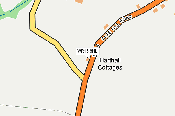 WR15 8HL map - OS OpenMap – Local (Ordnance Survey) WR15 8HL map - OS OpenMap – Local (Ordnance Survey)