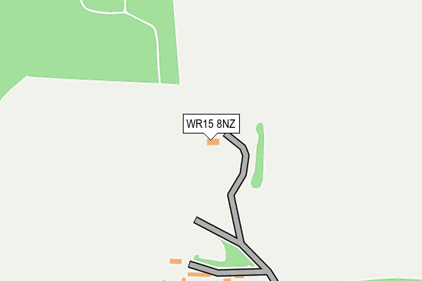 WR15 8NZ map - OS OpenMap – Local (Ordnance Survey) WR15 8NZ map - OS OpenMap – Local (Ordnance Survey)