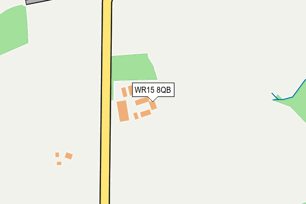 WR15 8QB map - OS OpenMap – Local (Ordnance Survey) WR15 8QB map - OS OpenMap – Local (Ordnance Survey)