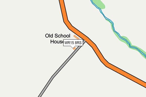 WR15 8RS map - OS OpenMap – Local (Ordnance Survey) WR15 8RS map - OS OpenMap – Local (Ordnance Survey)