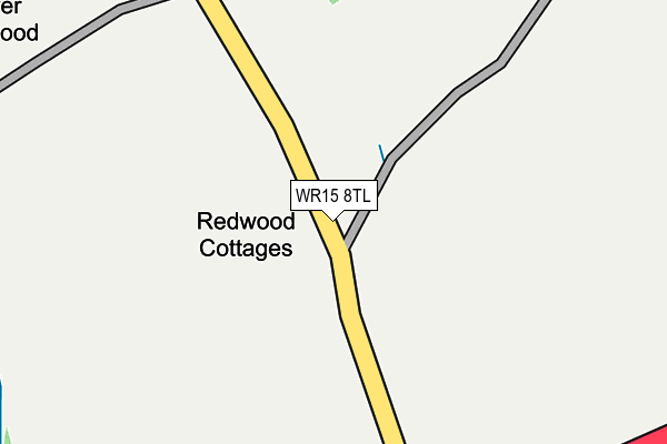 WR15 8TL map - OS OpenMap – Local (Ordnance Survey) WR15 8TL map - OS OpenMap – Local (Ordnance Survey)