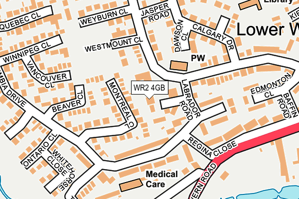 WR2 4GB map - OS OpenMap – Local (Ordnance Survey) WR2 4GB map - OS OpenMap – Local (Ordnance Survey)