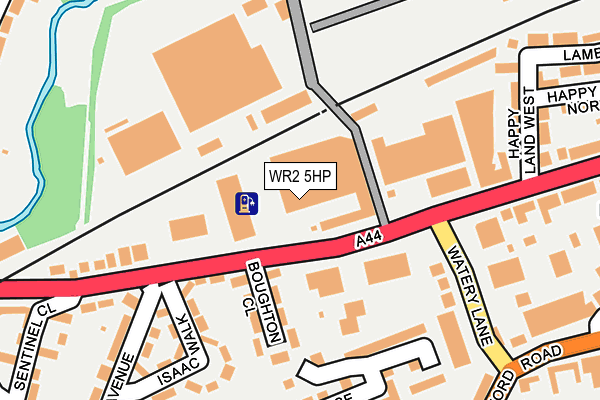 WR2 5HP map - OS OpenMap – Local (Ordnance Survey) WR2 5HP map - OS OpenMap – Local (Ordnance Survey)