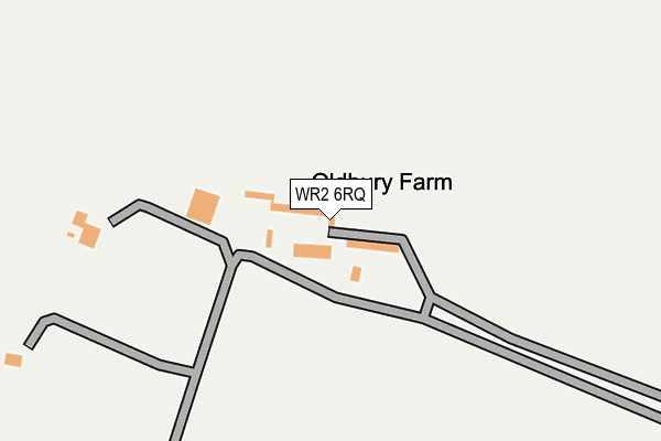 WR2 6RQ map - OS OpenMap – Local (Ordnance Survey) WR2 6RQ map - OS OpenMap – Local (Ordnance Survey)