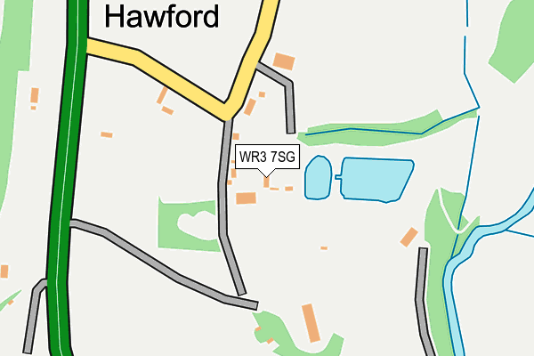 WR3 7SG map - OS OpenMap – Local (Ordnance Survey) WR3 7SG map - OS OpenMap – Local (Ordnance Survey)
