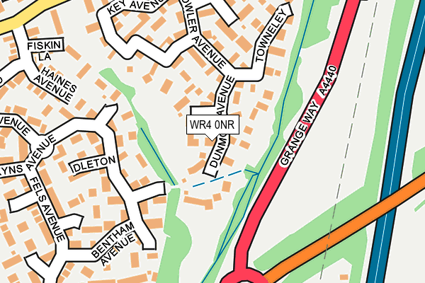 WR4 0NR map - OS OpenMap – Local (Ordnance Survey) WR4 0NR map - OS OpenMap – Local (Ordnance Survey)