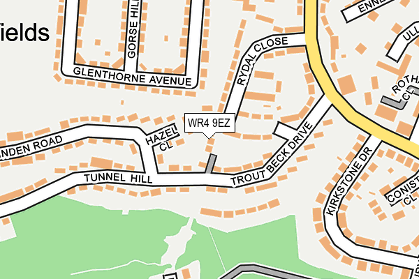 WR4 9EZ map - OS OpenMap – Local (Ordnance Survey) WR4 9EZ map - OS OpenMap – Local (Ordnance Survey)
