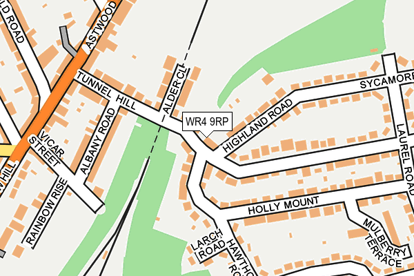 WR4 9RP map - OS OpenMap – Local (Ordnance Survey) WR4 9RP map - OS OpenMap – Local (Ordnance Survey)