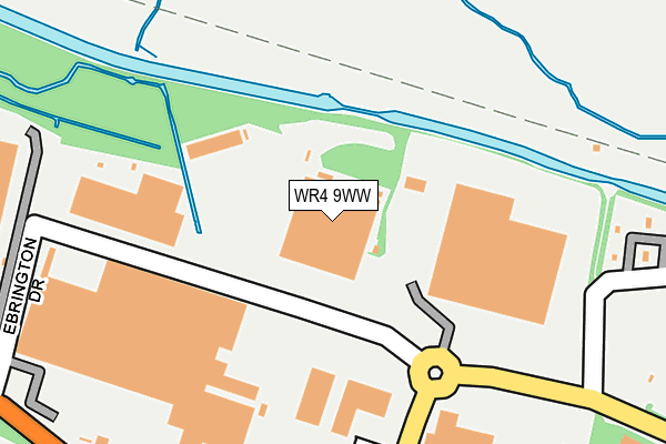 WR4 9WW map - OS OpenMap – Local (Ordnance Survey) WR4 9WW map - OS OpenMap – Local (Ordnance Survey)