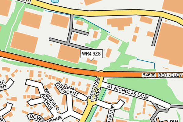 WR4 9ZS map - OS OpenMap – Local (Ordnance Survey) WR4 9ZS map - OS OpenMap – Local (Ordnance Survey)