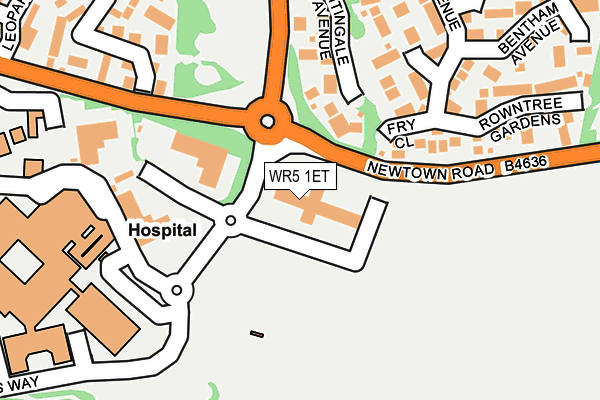 WR5 1ET map - OS OpenMap – Local (Ordnance Survey) WR5 1ET map - OS OpenMap – Local (Ordnance Survey)
