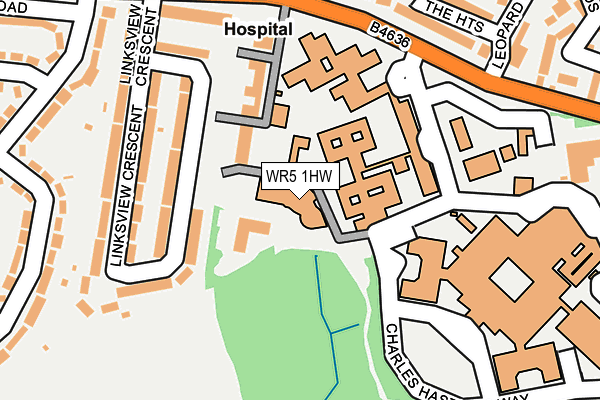 WR5 1HW map - OS OpenMap – Local (Ordnance Survey) WR5 1HW map - OS OpenMap – Local (Ordnance Survey)