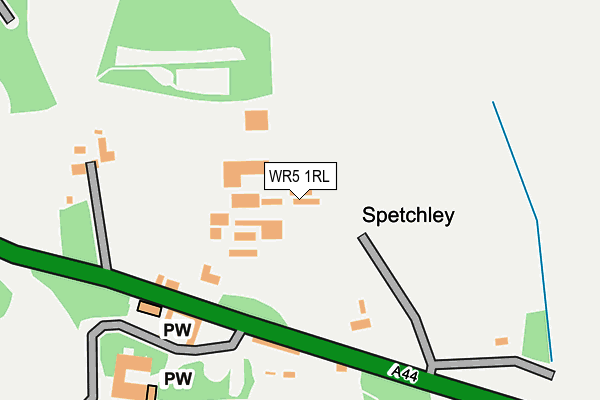 WR5 1RL map - OS OpenMap – Local (Ordnance Survey) WR5 1RL map - OS OpenMap – Local (Ordnance Survey)