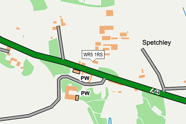 WR5 1RS map - OS OpenMap – Local (Ordnance Survey) WR5 1RS map - OS OpenMap – Local (Ordnance Survey)