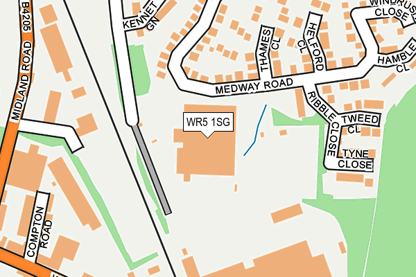 WR5 1SG map - OS OpenMap – Local (Ordnance Survey) WR5 1SG map - OS OpenMap – Local (Ordnance Survey)