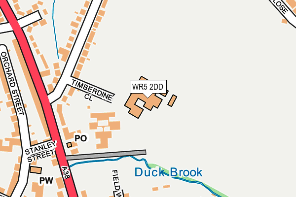WR5 2DD map - OS OpenMap – Local (Ordnance Survey) WR5 2DD map - OS OpenMap – Local (Ordnance Survey)