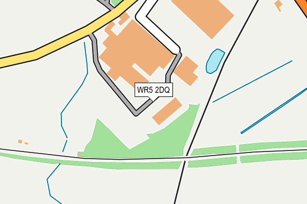WR5 2DQ map - OS OpenMap – Local (Ordnance Survey) WR5 2DQ map - OS OpenMap – Local (Ordnance Survey)