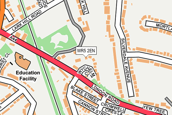 WR5 2EN map - OS OpenMap – Local (Ordnance Survey) WR5 2EN map - OS OpenMap – Local (Ordnance Survey)