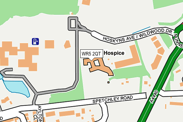 WR5 2QT map - OS OpenMap – Local (Ordnance Survey) WR5 2QT map - OS OpenMap – Local (Ordnance Survey)