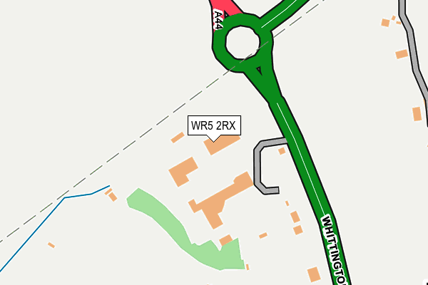 WR5 2RX map - OS OpenMap – Local (Ordnance Survey) WR5 2RX map - OS OpenMap – Local (Ordnance Survey)