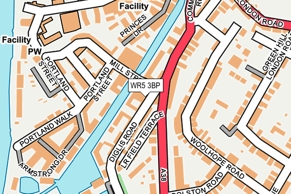 WR5 3BP map - OS OpenMap – Local (Ordnance Survey) WR5 3BP map - OS OpenMap – Local (Ordnance Survey)
