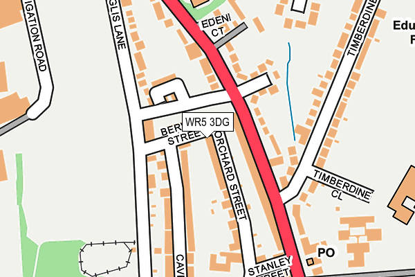 WR5 3DG map - OS OpenMap – Local (Ordnance Survey) WR5 3DG map - OS OpenMap – Local (Ordnance Survey)