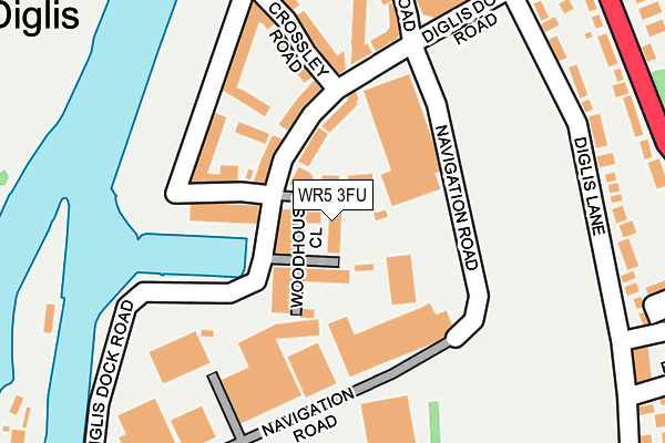WR5 3FU map - OS OpenMap – Local (Ordnance Survey) WR5 3FU map - OS OpenMap – Local (Ordnance Survey)