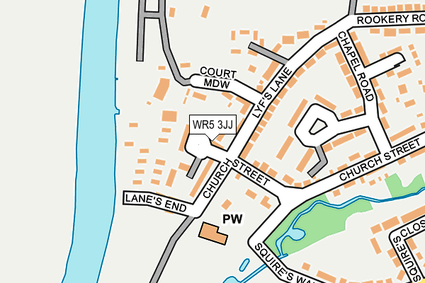 WR5 3JJ map - OS OpenMap – Local (Ordnance Survey) WR5 3JJ map - OS OpenMap – Local (Ordnance Survey)