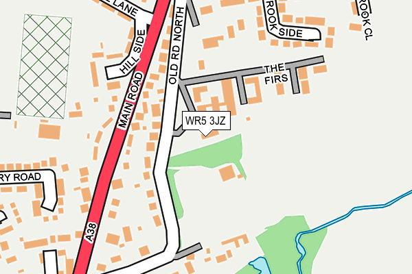 WR5 3JZ map - OS OpenMap – Local (Ordnance Survey) WR5 3JZ map - OS OpenMap – Local (Ordnance Survey)