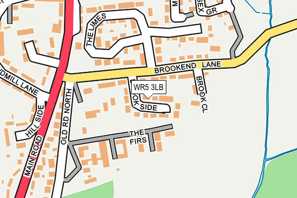 WR5 3LB map - OS OpenMap – Local (Ordnance Survey) WR5 3LB map - OS OpenMap – Local (Ordnance Survey)