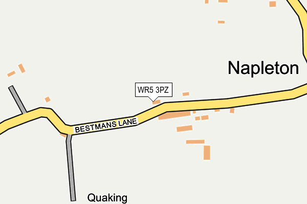 WR5 3PZ map - OS OpenMap – Local (Ordnance Survey) WR5 3PZ map - OS OpenMap – Local (Ordnance Survey)