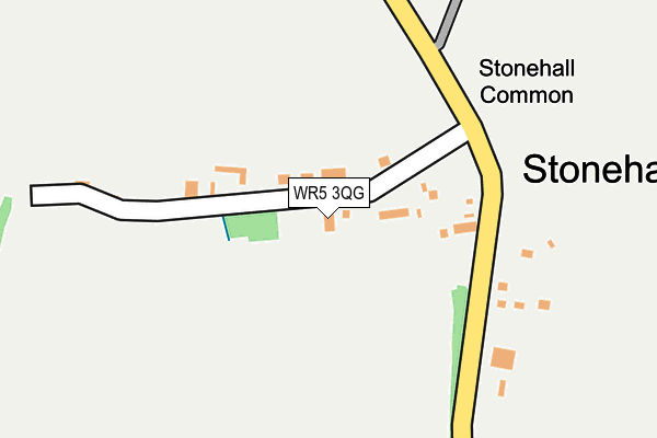 WR5 3QG map - OS OpenMap – Local (Ordnance Survey) WR5 3QG map - OS OpenMap – Local (Ordnance Survey)