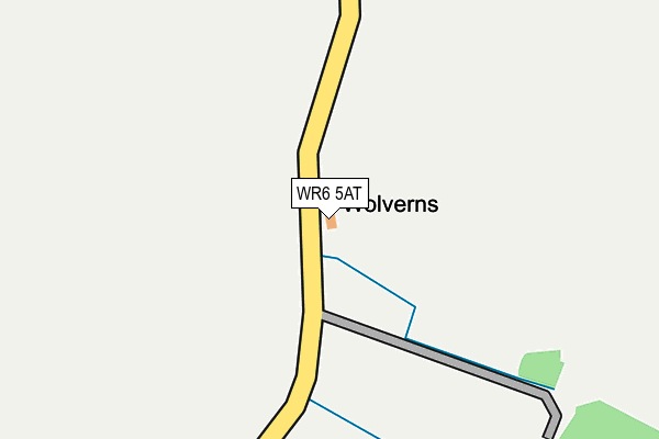 WR6 5AT map - OS OpenMap – Local (Ordnance Survey) WR6 5AT map - OS OpenMap – Local (Ordnance Survey)