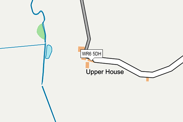WR6 5DH map - OS OpenMap – Local (Ordnance Survey) WR6 5DH map - OS OpenMap – Local (Ordnance Survey)