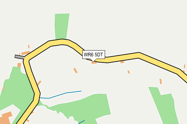 WR6 5DT map - OS OpenMap – Local (Ordnance Survey) WR6 5DT map - OS OpenMap – Local (Ordnance Survey)