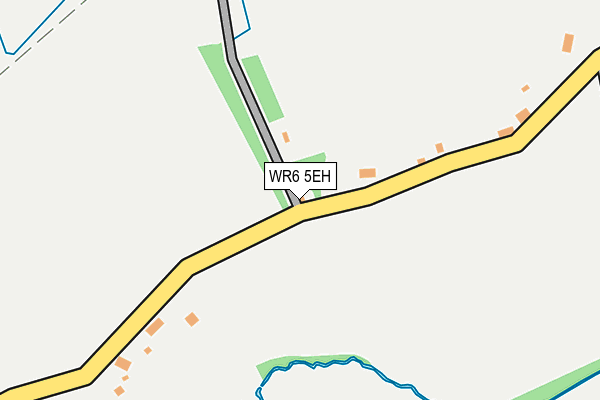 WR6 5EH map - OS OpenMap – Local (Ordnance Survey) WR6 5EH map - OS OpenMap – Local (Ordnance Survey)
