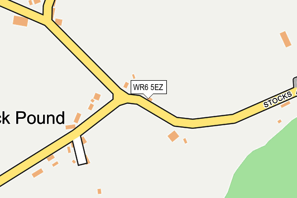 WR6 5EZ map - OS OpenMap – Local (Ordnance Survey) WR6 5EZ map - OS OpenMap – Local (Ordnance Survey)
