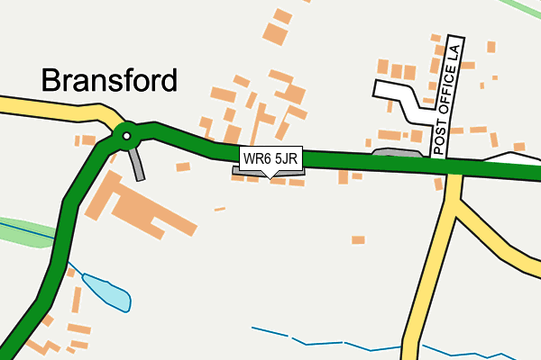 WR6 5JR map - OS OpenMap – Local (Ordnance Survey) WR6 5JR map - OS OpenMap – Local (Ordnance Survey)