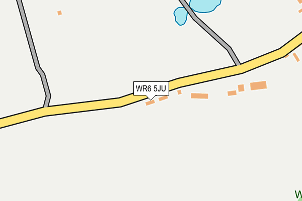 WR6 5JU map - OS OpenMap – Local (Ordnance Survey)