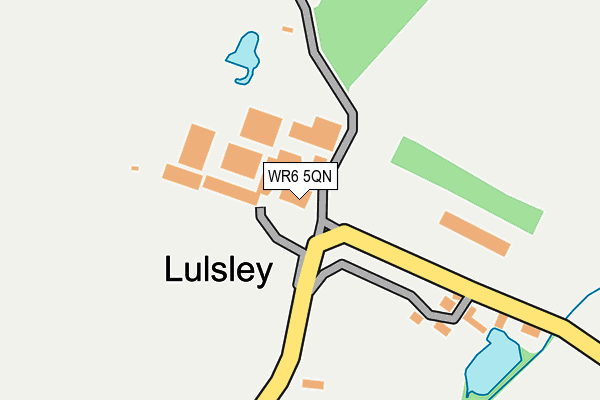 WR6 5QN map - OS OpenMap – Local (Ordnance Survey) WR6 5QN map - OS OpenMap – Local (Ordnance Survey)