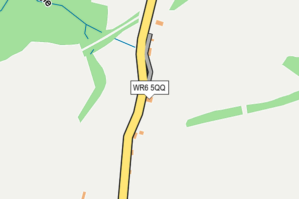 WR6 5QQ map - OS OpenMap – Local (Ordnance Survey) WR6 5QQ map - OS OpenMap – Local (Ordnance Survey)